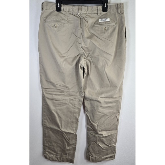 Polo Ralph Lauren Chino Pants Straight Khaki‎ 38x30 Prospect Pant Cotton Flat - Picture 2 of 8